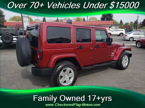 2011 Jeep Wrangler Unlimited Sahara - 1 Owner Local Rig! - cars & for sale in Everett, WA – photo 11