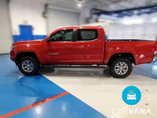 2017 Toyota Tacoma Double Cab SR5 Pickup 4D 5 ft pickup Red -... for sale in Harrison Township, MI – photo 5