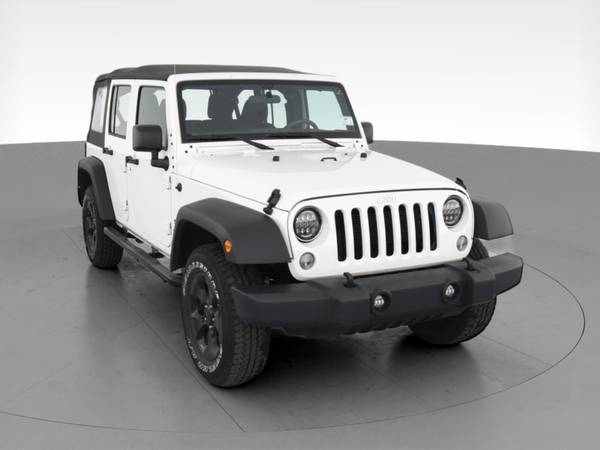 2017 Jeep Wrangler Unlimited Sport SUV 4D suv White - FINANCE ONLINE... for sale in Bloomington, IL – photo 16