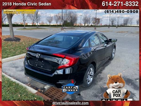 2018 Honda Civic Sedan LX Manual - cars & trucks - by dealer -... for sale in Columbus, OH – photo 5