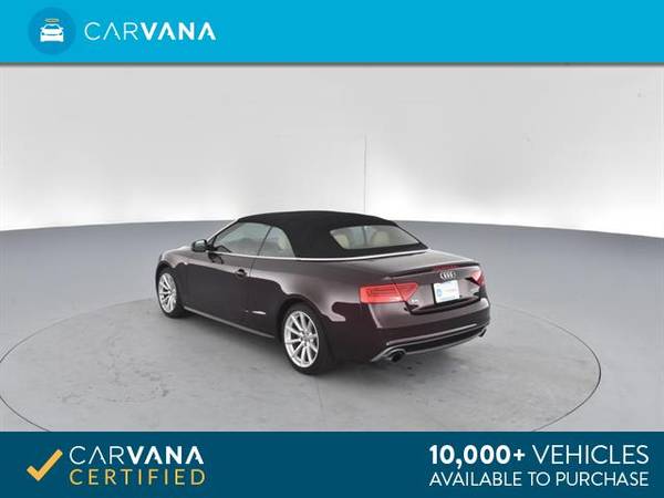 2015 Audi A5 Premium Plus Cabriolet 2D Convertible Red - FINANCE for sale in Bowling green, OH – photo 8