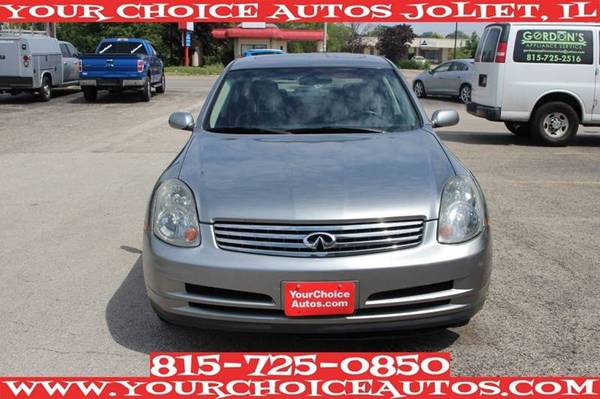 2004 *INFINITI**G35* 88K LEATHER SUNROOF KEYLESS GOOD TIRES 114253 for sale in Joliet, IL – photo 2