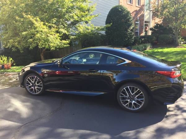 2015 Lexus RC 350 AWD F SPORT only 12K miles! for sale in Ashburn, District Of Columbia