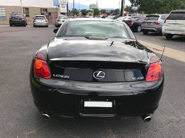 LEXUS SC 430 4.3L V8 CONVERTIBLE - LOW MILES - CLEAN TITLE -GREAT DEAL for sale in Colorado Springs, CO – photo 18