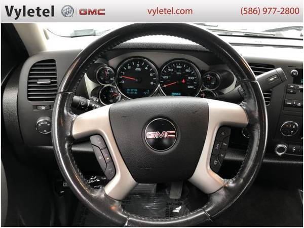 2011 GMC Sierra 1500 truck 4WD Ext Cab 143.5 SLE - GMC Pure Silver... for sale in Sterling Heights, MI – photo 16