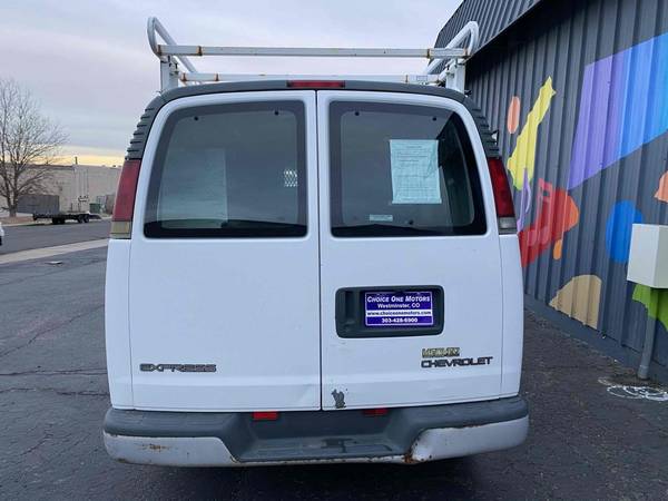 2001 Chevrolet Express Cargo G2500 Ladder Rack Bins And Good Tires -... for sale in Westminster, CO – photo 4