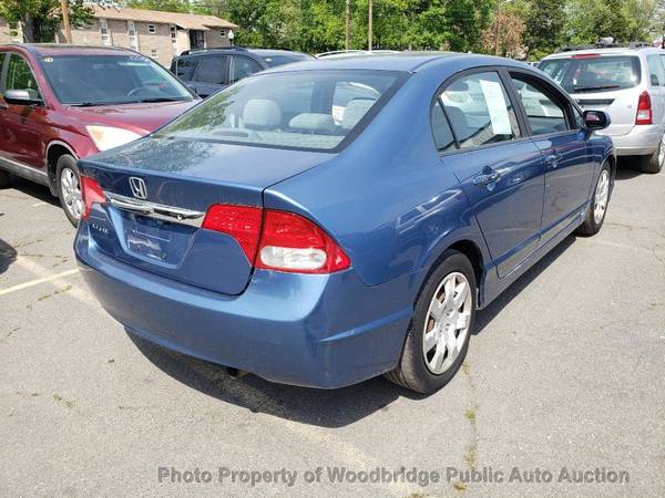 2009 Honda Civic Sedan 4dr Automatic LX Blue for sale in Woodbridge, District Of Columbia – photo 3