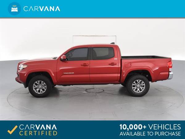 2016 Toyota Tacoma Double Cab SR5 Pickup 4D 5 ft pickup Red - FINANCE for sale in Atlanta, FL – photo 7