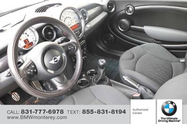 2011 Mini Hardtop 2dr Cpe S - - by dealer - vehicle for sale in Seaside, CA – photo 13