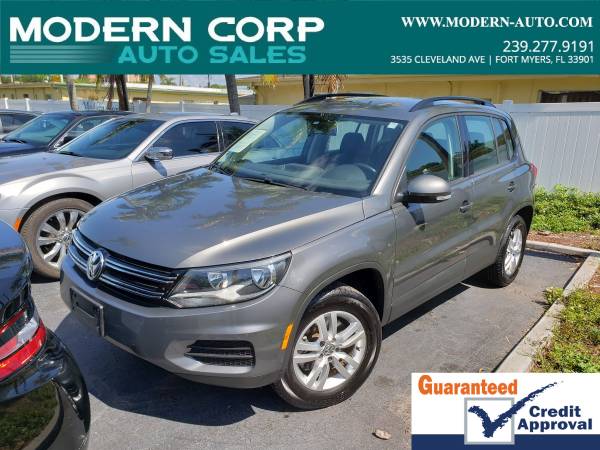 2017 VW Tiguan Limited - 40k Mi. - Leather, Heated Seats, Backup Cam for sale in Fort Myers, FL