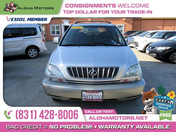 2001 Lexus RX 300 4X4 MODEL, WELL MAINTAINED! - - by for sale in Santa Cruz, CA – photo 6