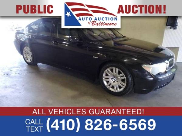 2003 BMW 745i ***PUBLIC AUTO AUCTION***FALL INTO SAVINGS!*** for sale in Joppa, MD – photo 2
