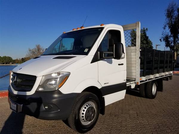 2014 Mercedes Benz sprinter 3500 Flat BED 14ft bed,w/Pwr Lift Gate!... for sale in Santa Ana, CA – photo 3