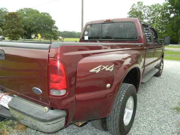 7.3 DIESEL 4X4 F350 DUALLY, CREW CAB LARIAT, AUTOMATIC TRANS $8500 OBO for sale in Grand Bay, MS – photo 3