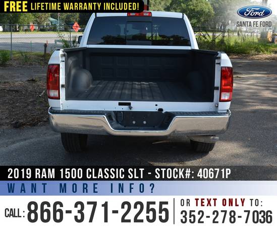 2019 RAM 1500 CLASSIC SLT Touchscreen, Homelink, Bluetooth for sale in Alachua, FL – photo 17