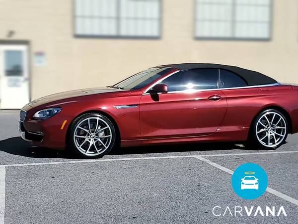 2014 BMW 6 Series 650i xDrive Convertible 2D Convertible Red -... for sale in La Jolla, CA – photo 4