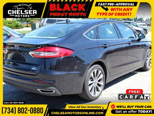 $268/mo - 2019 Ford *Fusion* *SE* *AWD!* *AWD* - Easy Financing! -... for sale in Chelsea, MI – photo 6