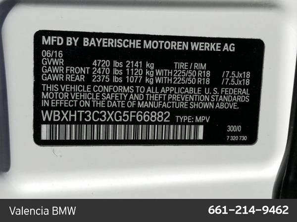 2016 BMW X1 xDrive28i AWD All Wheel Drive SKU:G5F66882 for sale in Valencia, CA – photo 23