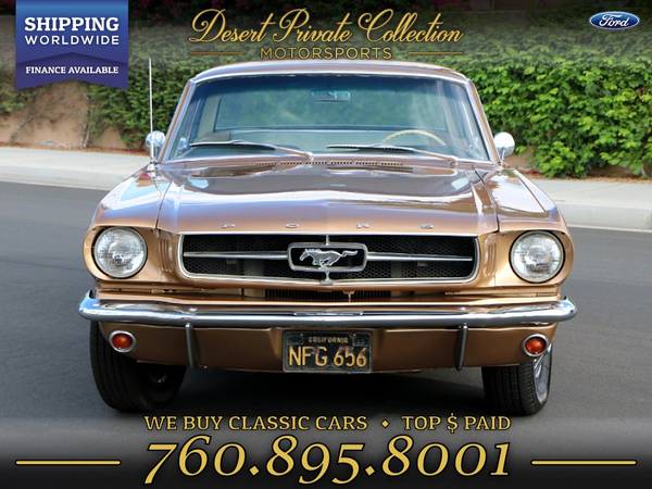 1965 Ford Mustang Coupe 289 4 bbr Coupe available for a test drive for sale in Palm Desert, TX – photo 3