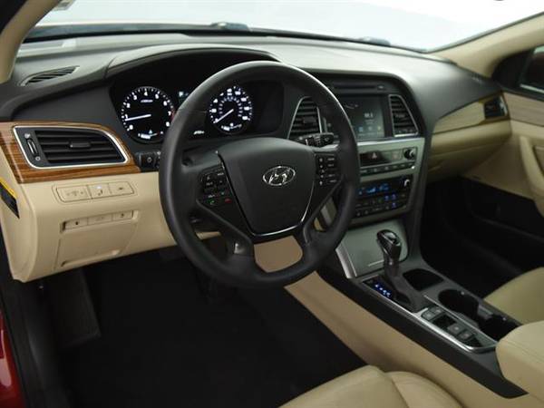 2015 Hyundai Sonata Limited Sedan 4D sedan MAROON - FINANCE ONLINE for sale in Brentwood, TN – photo 2