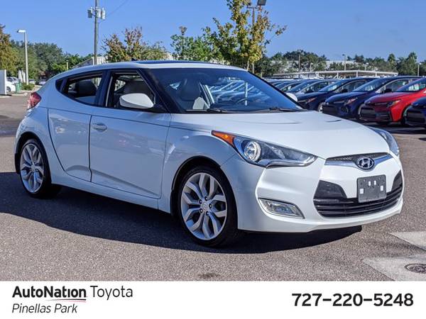 2013 Hyundai Veloster w/Gray Int SKU:DU116466 Coupe - cars & trucks... for sale in Pinellas Park, FL – photo 3
