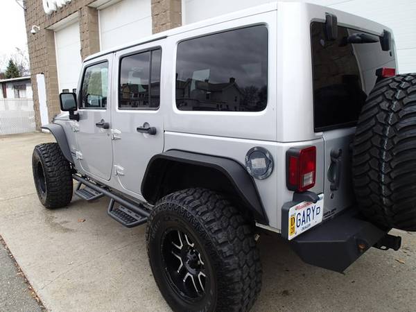 2012 Jeep Wrangler Unlimited 6 cyl, auto, lifted, New 35's - cars &... for sale in Chicopee, NY – photo 11