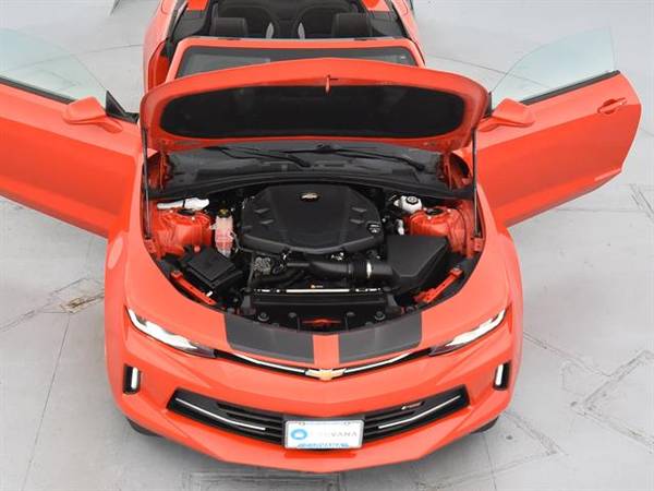 2017 Chevy Chevrolet Camaro LT Convertible 2D Convertible RED - for sale in Cary, NC – photo 4