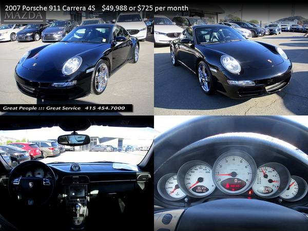 2008 Porsche 911 4S 4 S 4-S FOR ONLY $725/mo! - cars & trucks - by... for sale in San Rafael, CA – photo 14
