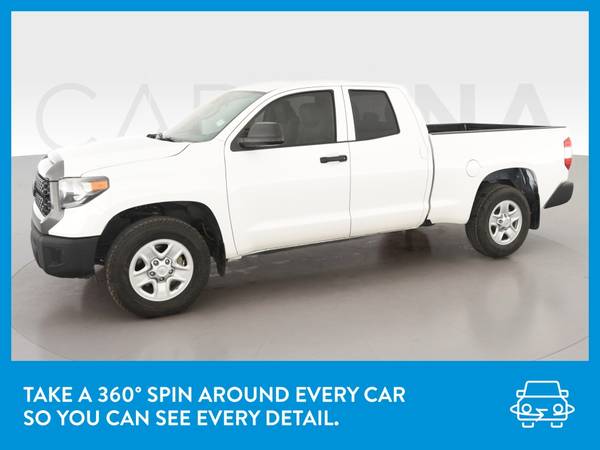 2018 Toyota Tundra Double Cab SR Pickup 4D 6 1/2 ft pickup White for sale in Van Nuys, CA – photo 3