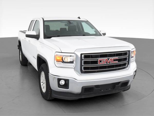 2014 GMC Sierra 1500 Double Cab SLE Pickup 4D 6 1/2 ft pickup White... for sale in Fresh Meadows, NY – photo 16