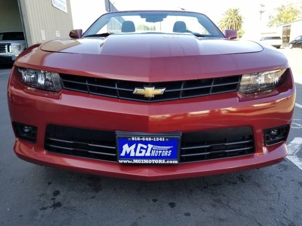 2014 Chevrolet Camaro 2dr Conv LT w/1LT , LOW MILES , CLEAN CARFAX ,... for sale in Sacramento , CA – photo 2