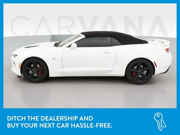 2017 Chevy Chevrolet Camaro SS Convertible 2D Convertible White for sale in Fort Worth, TX – photo 4