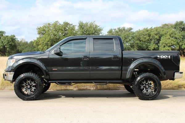 BADA$$ LIFTED 2013 FORD F-150 LARIAT HOSTILE WHEELS NEW 35" TIRES! -... for sale in Temple, NM – photo 5