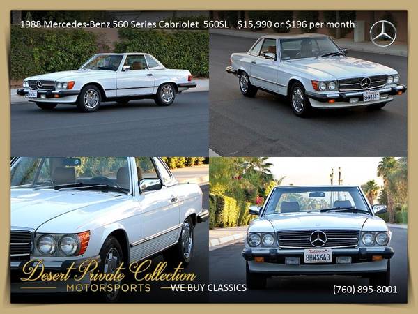 1983 Mercedes-Benz 380SL Low Miles for sale by Desert Private... for sale in Palm Desert , CA – photo 21