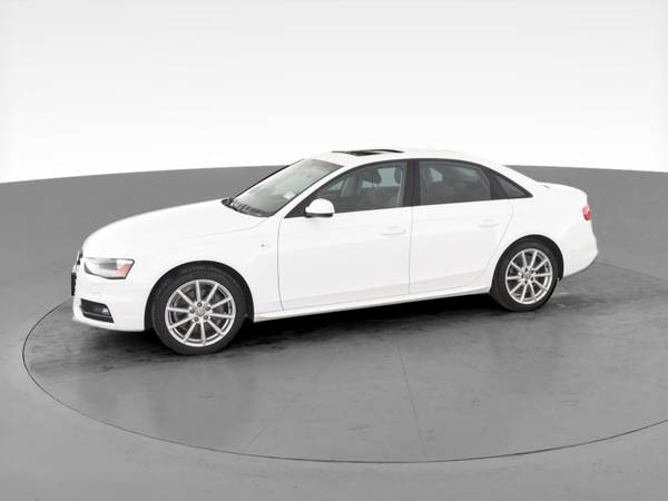 2014 Audi A4 Premium Plus Sedan 4D sedan White - FINANCE ONLINE -... for sale in Chicago, IL – photo 4