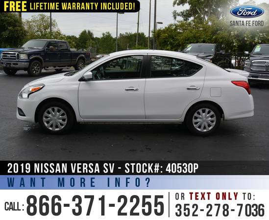 *** 2019 Nissan Versa Sedan SV *** Cruise Control - Camera -... for sale in Alachua, FL – photo 4