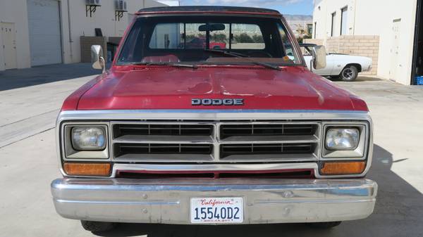 1987 DODGE RAM 1500 SHORT BED 318 V8 RUST FREE! 4 SPEED! for sale in Lucerne Valley, CA – photo 5