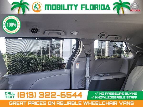 2019 Toyota Sienna - Wheelchair Accessible Handicap Van - cars & for sale in Gibsonton, FL – photo 7