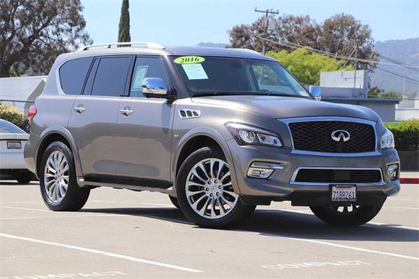 2016 INFINITI QX80 Call for availability - - by for sale in ToyotaWalnutCreek.com, CA – photo 2