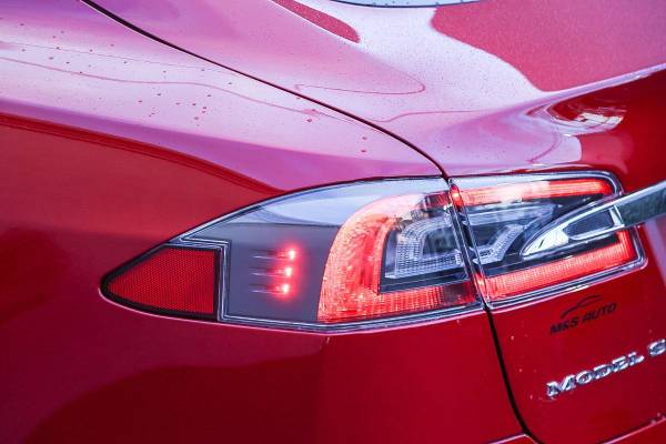 2017 Tesla Model S 100D hatchback Red Multi-Coat for sale in Sacramento , CA – photo 7