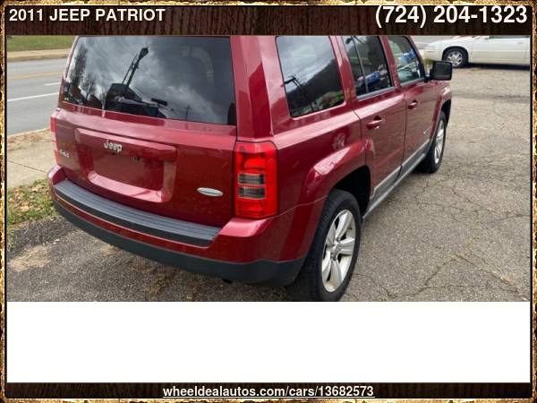 2011 JEEP PATRIOT SPORT - cars & trucks - by dealer - vehicle... for sale in New Kensington, PA – photo 4