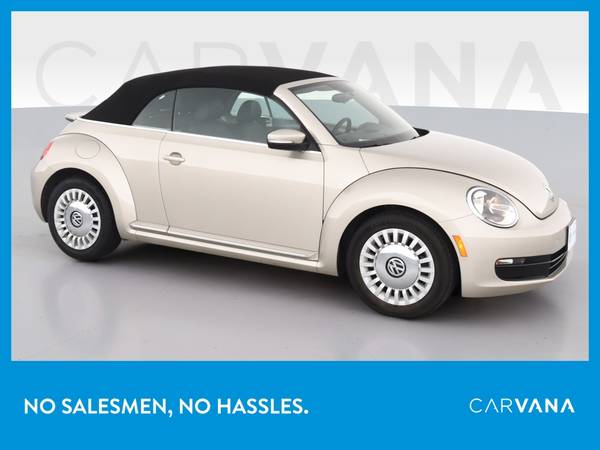 2013 VW Volkswagen Beetle 2 5L Convertible 2D Convertible Beige for sale in Kingston, NY – photo 11