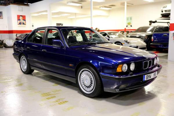 1991 BMW M5 EURO SPEC E34 M5 MANUAL SLICKTOP MAURITIUS BLUE ME... for sale in STATEN ISLAND, NY – photo 6