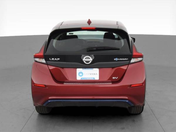 2019 Nissan LEAF SV Hatchback 4D hatchback Red - FINANCE ONLINE -... for sale in Columbia, MO – photo 9
