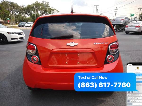 2013 Chevrolet Chevy Sonic LT Auto 4dr Hatchback for sale in Lakeland, FL – photo 7