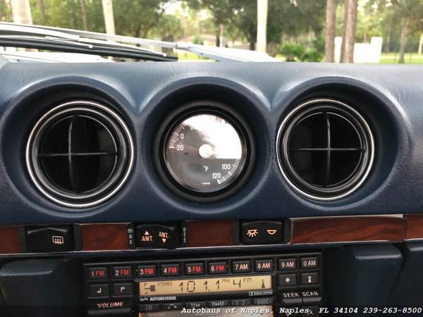 1989 Mercedes Benz 560SL Convertible! Last year of the Classic R107'... for sale in Naples, FL – photo 24