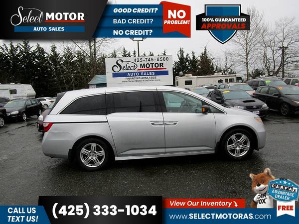 2011 Honda Odyssey TouringMini Van FOR ONLY 274/mo! for sale in Lynnwood, WA – photo 3