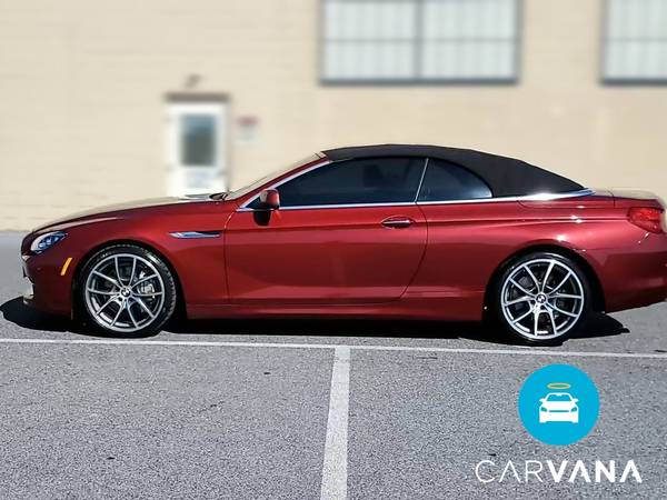 2014 BMW 6 Series 650i xDrive Convertible 2D Convertible Red -... for sale in Providence, RI – photo 5