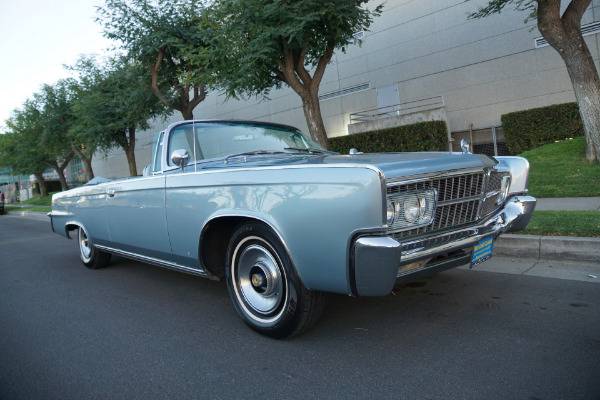 1965 Chrysler Imperial Crown 413/340HP V8 Convertible Stock 2225 for sale in Torrance, CA – photo 7