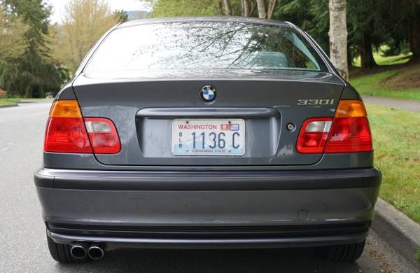 2001 E46 330i 1-Owner Very Low Miles - - by dealer for sale in Snohomish, WA – photo 16